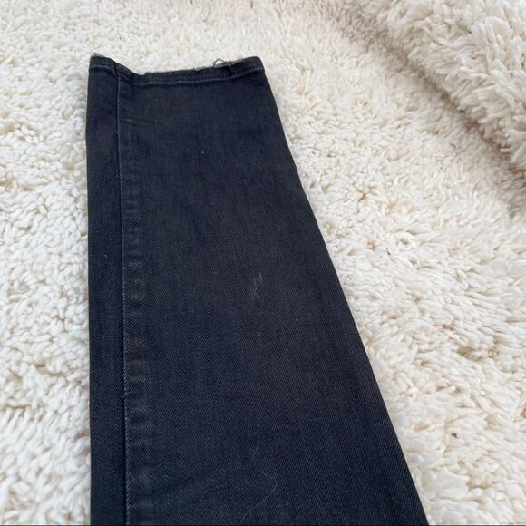 AG Adriano Goldschmied Premiere Skinny Straight Distressed Rip Whiskering Jeans - Picture 13 of 16